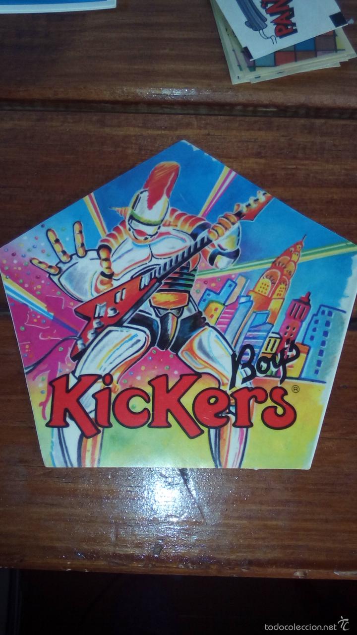 Sammeln alte Sammelbilder: pegatina promocional KICKERS boys