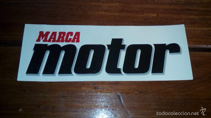 Sammeln alte Sammelbilder: pegatina MARCA MOTOR