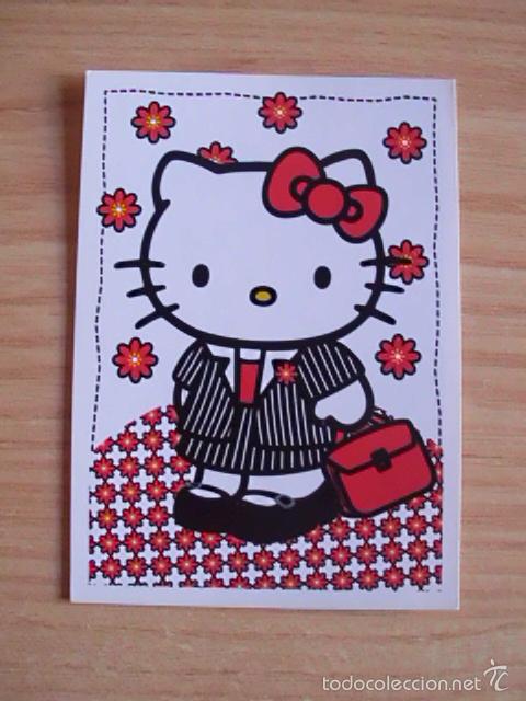 Coleccionismo cromos antiguos: Cromo Panini. Hello Kitty Bcool. N&ordm; 121. Nunca pegado - Foto 1