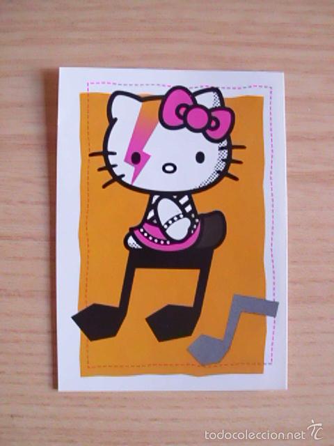 Coleccionismo cromos antiguos: Cromo Panini. Hello Kitty Bcool. N&ordm; 106. Nunca pegado - Foto 1