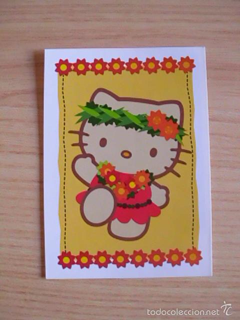 Coleccionismo cromos antiguos: Cromo Panini. Hello Kitty Bcool. N&ordm; 103. Nunca pegado - Foto 1