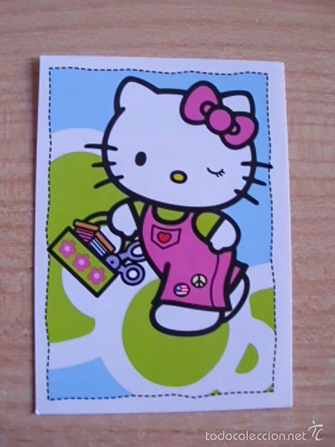 Coleccionismo cromos antiguos: Cromo Panini. Hello Kitty Bcool. N&ordm; 92. Nunca pegado - Foto 1