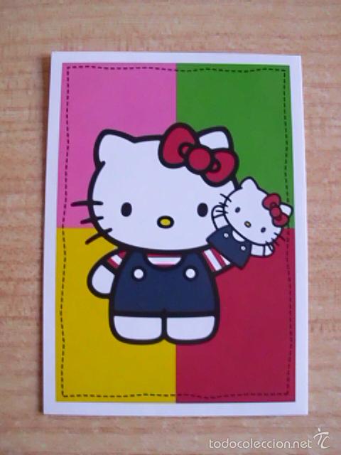 Coleccionismo cromos antiguos: Cromo Panini. Hello Kitty Bcool. N&ordm; 80. Nunca pegado - Foto 1