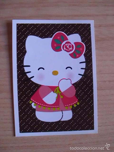 Coleccionismo cromos antiguos: Cromo Panini. Hello Kitty Bcool. N&ordm; 52. Nunca pegado - Foto 1