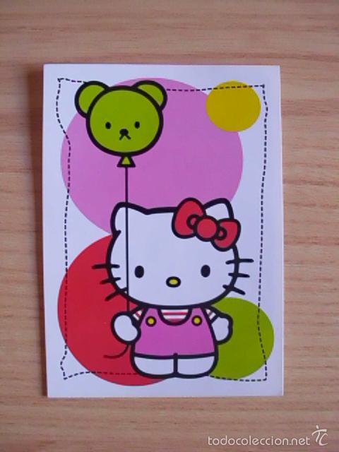 Coleccionismo cromos antiguos: Cromo Panini. Hello Kitty Bcool. N&ordm; 48. Nunca pegado - Foto 1