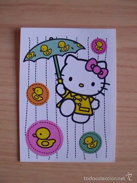 Coleccionismo cromos antiguos: Cromo Panini. Hello Kitty Bcool. N&ordm; 46. Nunca pegado - Foto 1