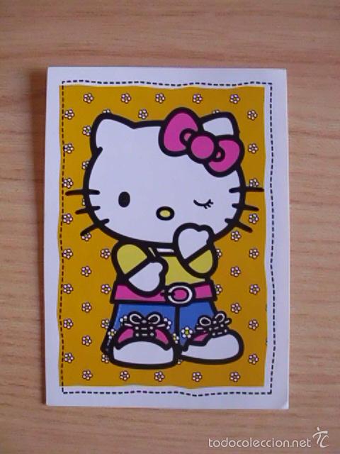 Coleccionismo cromos antiguos: Cromo Panini. Hello Kitty Bcool. N&ordm; 45. Nunca pegado - Foto 1