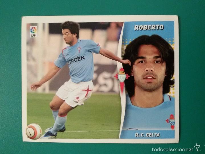 Coleccionismo cromos antiguos: Cromo ESTE LIGA 2006-2007 - ROBERTO (CELTA) - Foto 1