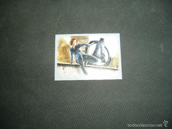 Coleccionismo Cromos antiguos: CROMO DE: LOS VENGADORES LA ERA DE ULTRON - N&ordm; 28 -SIN PEGAR- ALBUM DE LOS VENGADORES. PANINI