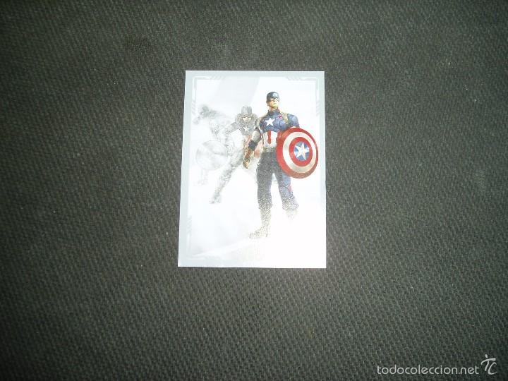 Coleccionismo Cromos antiguos: CROMO DE: LOS VENGADORES LA ERA DE ULTRON - N&ordm; 45 -SIN PEGAR- ALBUM DE LOS VENGADORES. PANINI