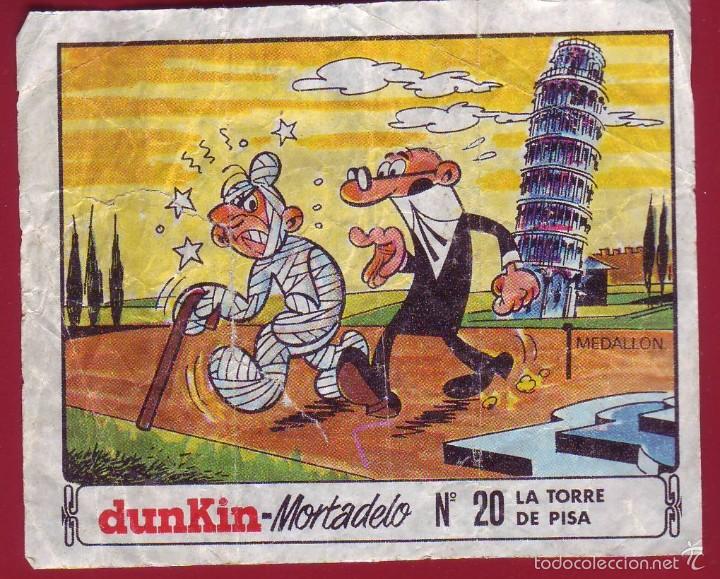 Coleccionismo cromos antiguos: DUNKIN - MORTADELO - UN CROMO 20 - Foto 1