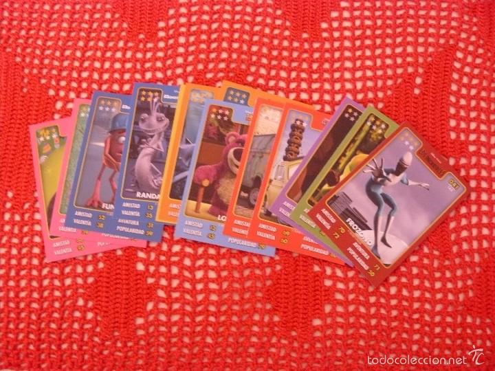 Coleccionismo cromos antiguos: LOTE DE CROMOS DISNEY PIXAR HIPERCOR - Foto 2