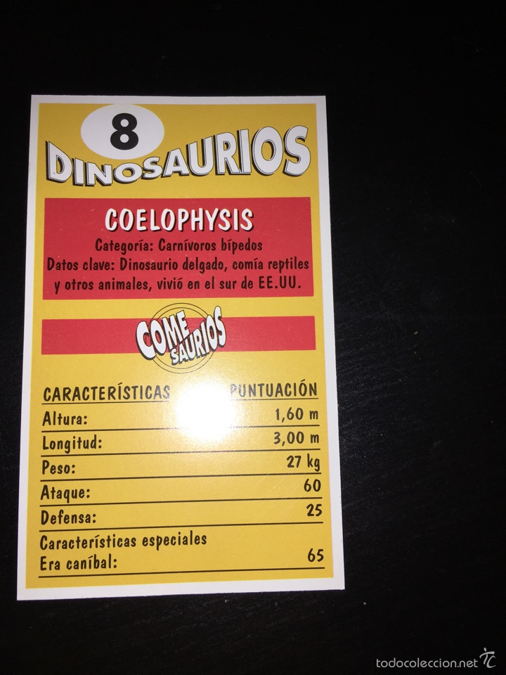 Coleccionismo cromos antiguos: Lote de Cromos de Dinosaurios - Foto 2