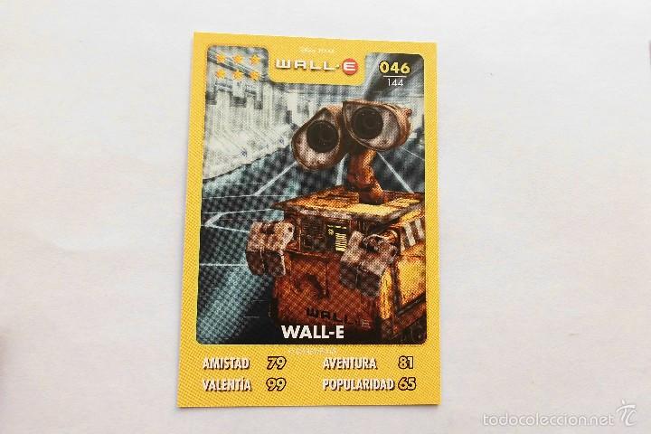 Coleccionismo cromos antiguos: Cromos Disney Pixar Hipercor N&ordm; 46 Wall-E - Foto 1