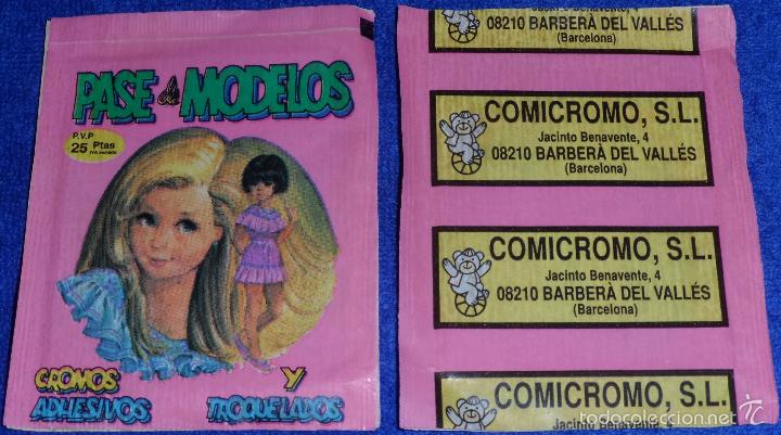 Coleccionismo cromos antiguos: Pase de Modelos - Comicromo - Foto 1