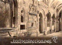 Colecionismo Cromos antigos: POSTAL ORIGINAL DECADA 1930, SALAMANCA, CLAUSTRO DE LA CATEDRAL VIEJA. LEER. VER TAMA&Ntilde;O.