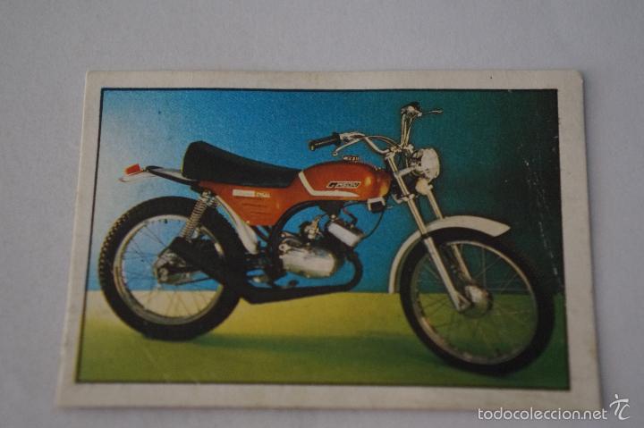 Collectionnisme Cartes &agrave; collectionner anciennes: CROMO DE:MOTO 80,GIMSON,(DESPEGADO),N&ordm; 64,DEL ALBUM MOTO 80,DE ESTE