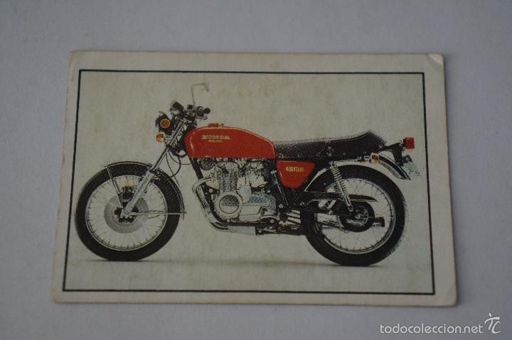 Coleccionismo cromos antiguos: CROMO DE:MOTO 80,HONDA,(DESPEGADO),N&ordm; 91,DEL ALBUM MOTO 80,DE ESTE