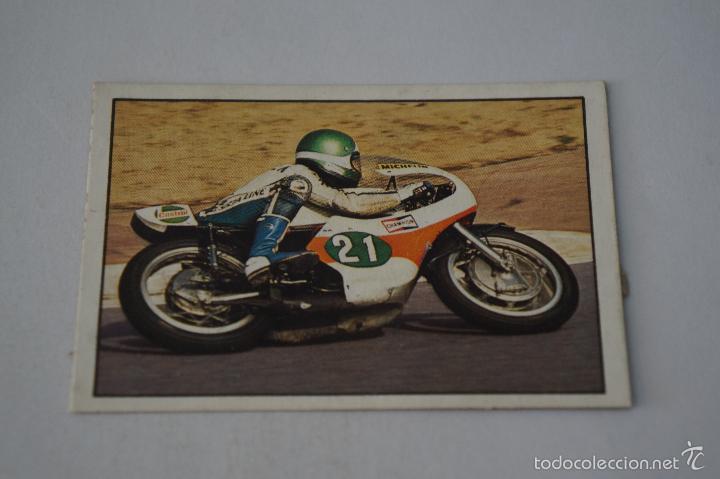 cromo de:moto 80,tapio virtanen,(despegado),nº - Buy Antique stickers on  todocoleccion