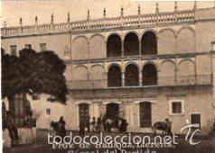Colecionismo Cromos antigos: POSTAL ORIGINAL DECADA 1930, BADAJOZ, LLERENA, CARCEL DEL PARTIDO. LEER, VER TAMA&Ntilde;O.
