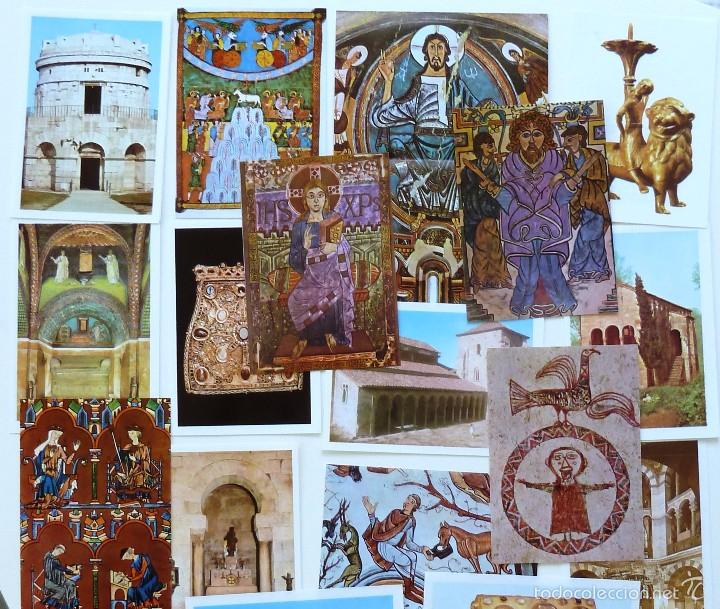Collectable Antique Stickers: CROMOS EL ARTE MEDIEVAL; BIZANTINO, PRERROMANICO Y ROMANICO, BOLSA N&ordm; 7. 19 CROMOS.