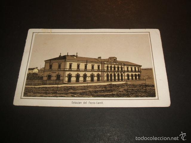 Coleccionismo cromos antiguos: LA CORU&Ntilde;A CROMO SIGLO XIX - Foto 1