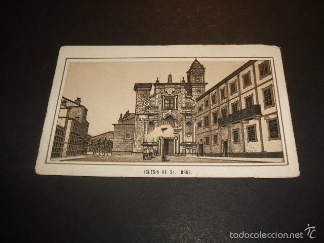 Coleccionismo cromos antiguos: LA CORU&Ntilde;A CROMO SIGLO XIX - Foto 1