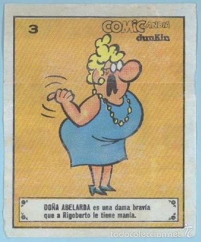 Coleccionismo cromos antiguos: Comiclandia n&ordm; 3 - Do&ntilde;a Abelarda - Dunkin - Foto 1
