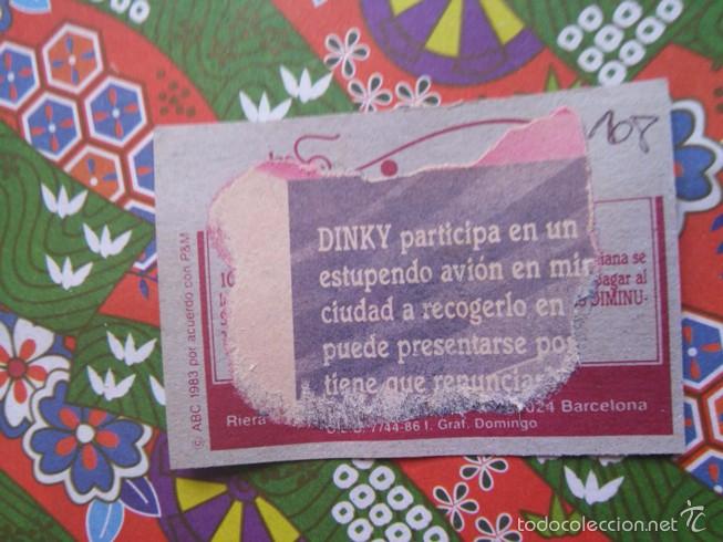 Coleccionismo cromos antiguos: cromo 108 LOS DIMINUTOS EDICIONES ESTE - Foto 2