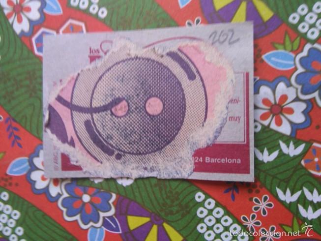 Coleccionismo cromos antiguos: cromo 202 LOS DIMINUTOS EDICIONES ESTE - Foto 2