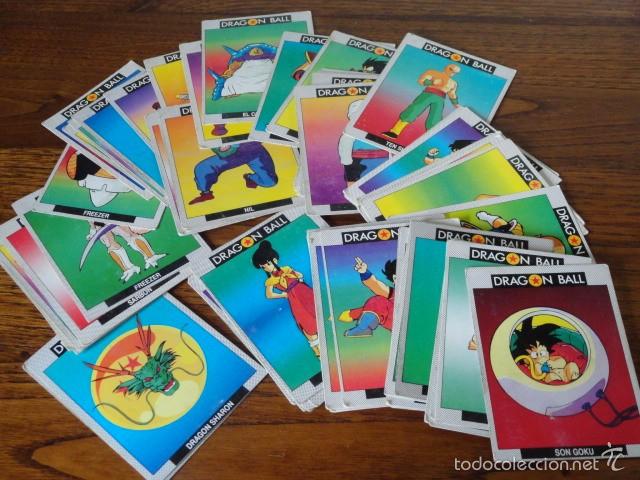 Colecionismo Cromos antigos: LOTE DE 57 CROMOS DIFERENTES DE DRAGON BALL (BOLA DE DRAGON) EDICIONES ESTE 1989