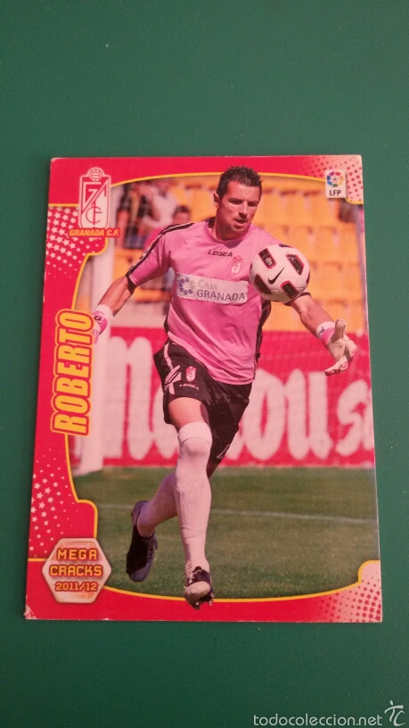 Coleccionismo cromos antiguos: Megacracks 2011/12 N&deg;110 ROBERTO (GRANADA) - Foto 1
