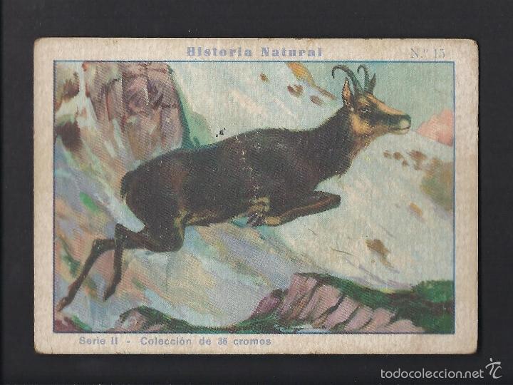 Coleccionismo cromos antiguos: Cromo Historia Natural. Chocolates Pi. - Foto 1