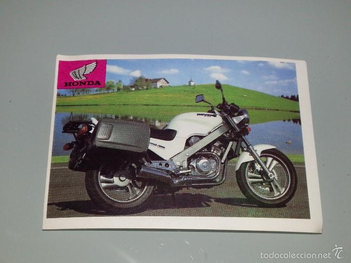 Coleccionismo cromos antiguos: ANTIGUO CROMO N&ordm; 95 ALBUM MIX 92 MOTOS HONDA NTV 650 REVERE A&Ntilde;OS 90