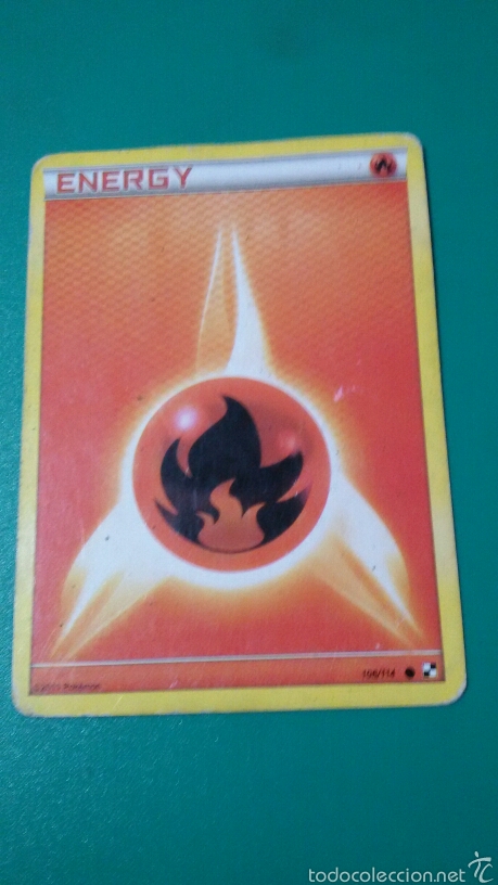 Coleccionismo cromos antiguos: Carta POKEMON ? ENERGY - Foto 1