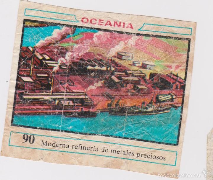 Coleccionismo cromos antiguos: OCEANIA DUNKIN, N&ordm; 93 - Foto 4