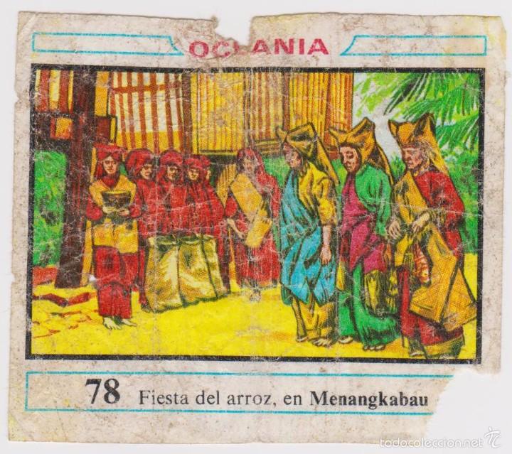 Coleccionismo cromos antiguos: OCEANIA DUNKIN, N&ordm; 78 - Foto 1