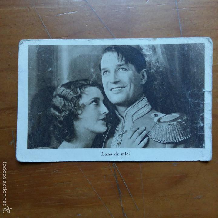 Colecionismo Cromos antigos: ANTIGUO CROMO TARJETA POSTAL. FRANCISCO RAMOS DIAZ PAQUETERIA COLONIA MANZANARES. EL DESFILE DEL AMO