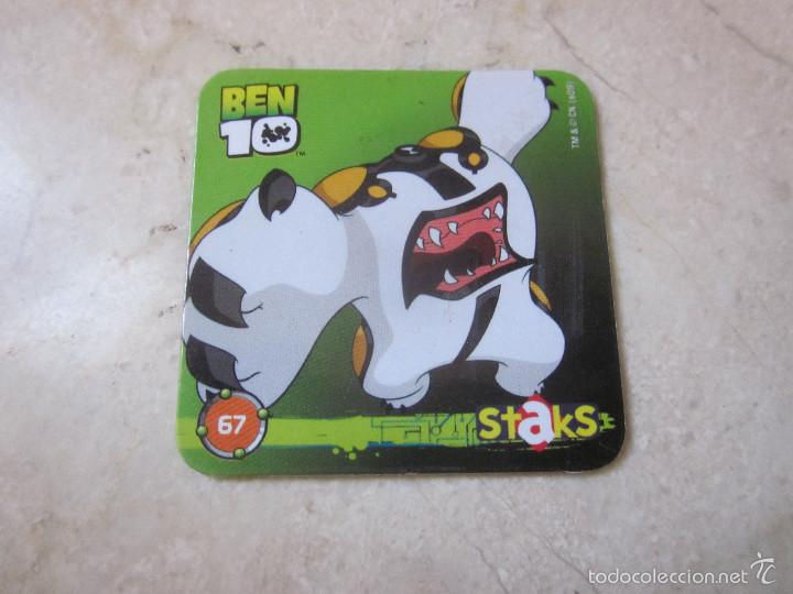 Coleccionismo cromos antiguos: STAKS BEN 10 N&ordm; 67 - Foto 1