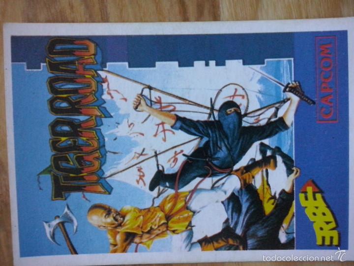 Coleccionismo cromos antiguos: Cromo Mix 92 - Juegos - Tigerroad - n&ordm; 207 SIN PEGAR