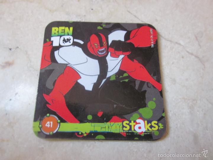 Coleccionismo cromos antiguos: STAKS BEN 10 N&ordm; 41 - Foto 1