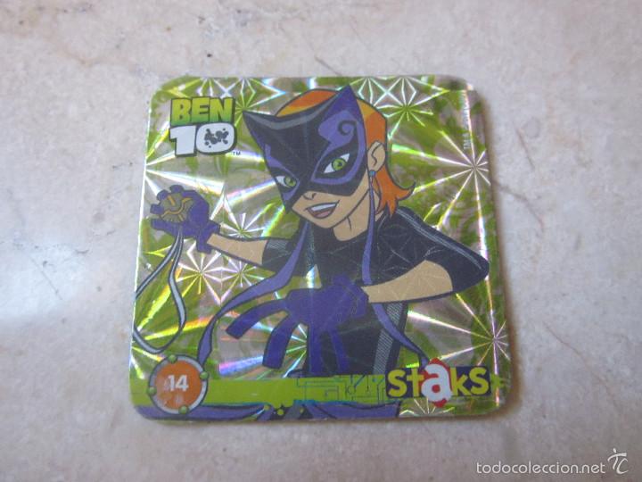 Coleccionismo cromos antiguos: STAKS BEN 10 N&ordm; 14 - Foto 1