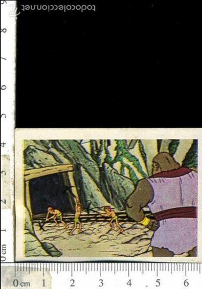 Collezionismo Figurine antiche: CROMO DE LA SERIE  TRAZAN  N&ordm; 93   NUNCA PEGADO  1979