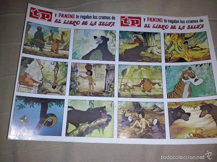 Coleccionismo cromos antiguos: cromos tp y panini el libro de la selva 12 cromos - Foto 1