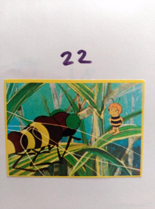 Coleccionismo cromos antiguos: CROMO DANONE LA ABEJA MAYA 22 - Foto 1