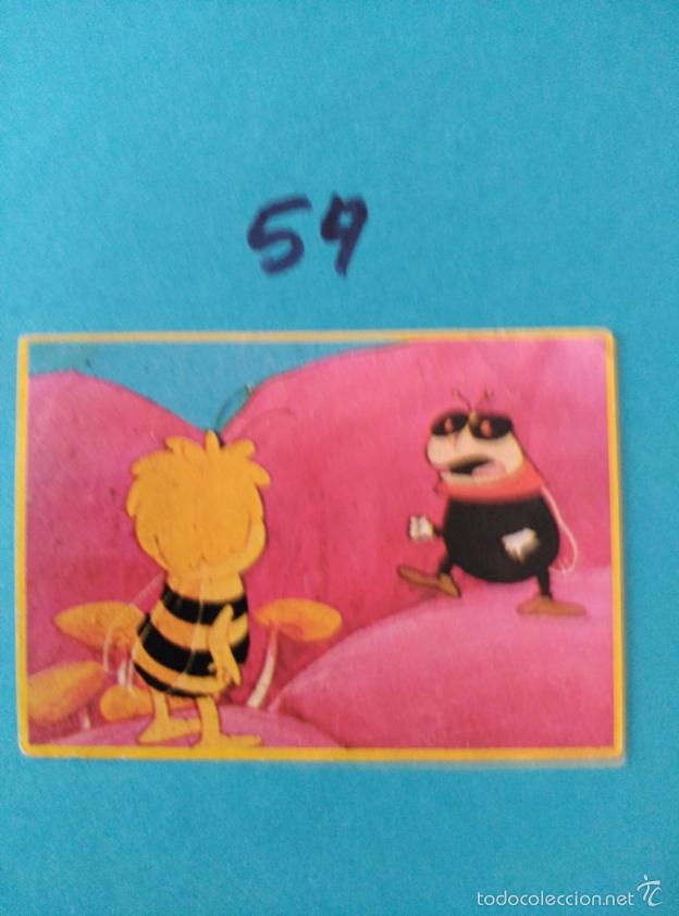 Coleccionismo cromos antiguos: CROMO DANONE LA ABEJA MAYA 54 - Foto 1