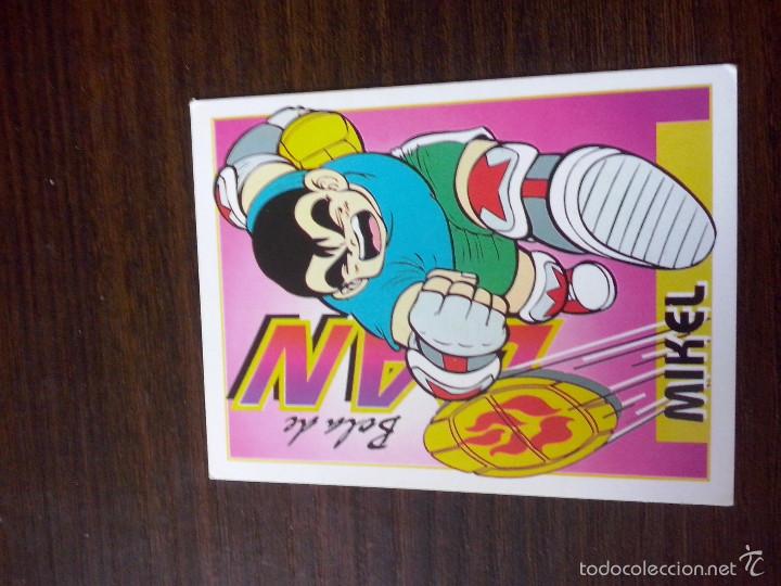 Coleccionismo cromos antiguos: Cromo card Bola de Dan Ediciones Este MIKEL n&ordm; 52 - Foto 1