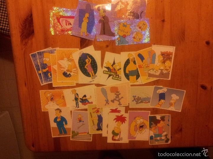 Coleccionismo cromos antiguos: 31 cromos The Simpsons, de Panini (2000) - Foto 1