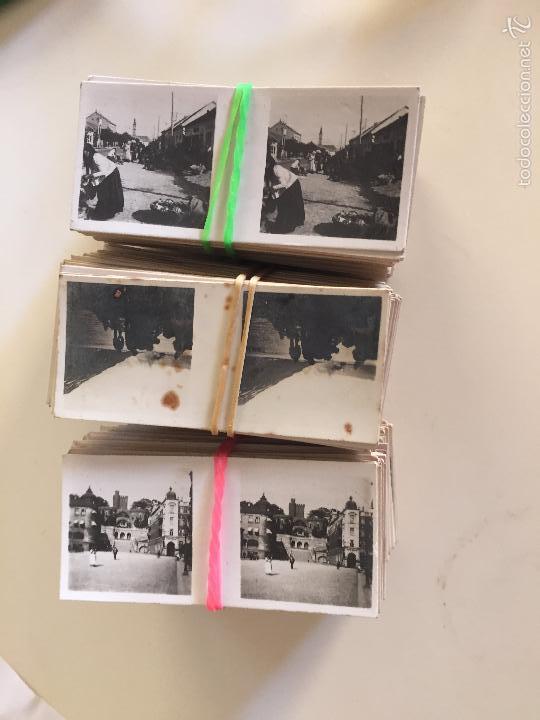 Coleccionismo Cromos antiguos: FOTO ESTEREOSCOPICO SOLSONA LOTE DE 156 CROMOS SE VENDEN SUELTOS
