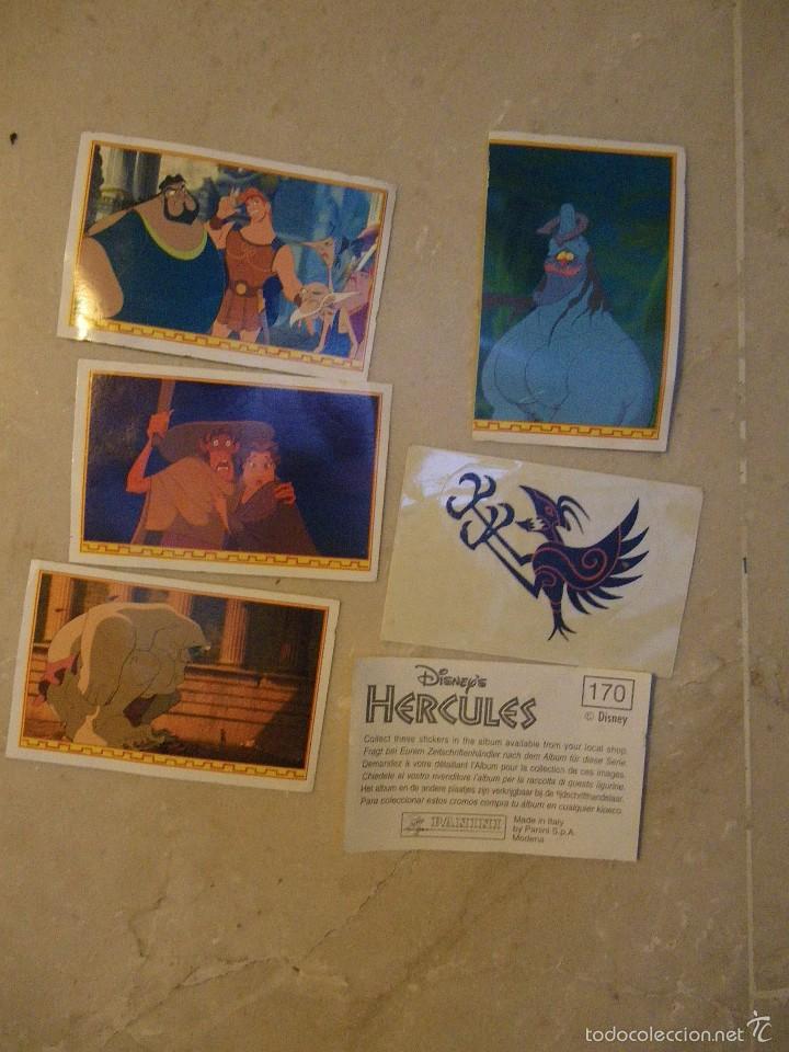 Coleccionismo cromos antiguos: 6 CROMOS HERCULES, DE PANINI - Foto 1